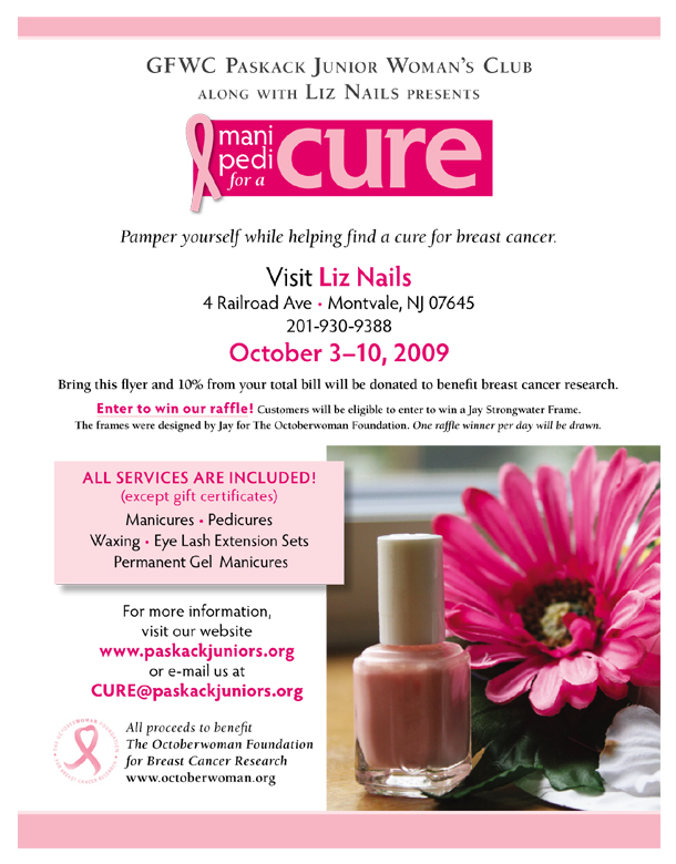 Mani Pedi for the Cure